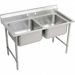 ELKAY - Stainless Steel Sinks Type: Scullery Sink Outside Length: 47-1/4 (Inch) - Exact Tooling