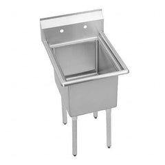 ELKAY - Stainless Steel Sinks Type: Scullery Sink Outside Length: 25 (Inch) - Exact Tooling