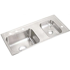 ELKAY - Stainless Steel Sinks Type: Drop In Sink Outside Length: 37-1/4 (Inch) - Exact Tooling