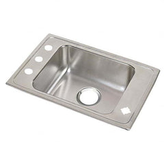 ELKAY - Stainless Steel Sinks Type: Drop In Sink Outside Length: 31 (Inch) - Exact Tooling
