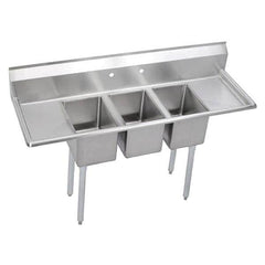 ELKAY - Stainless Steel Sinks Type: Scullery Sink Outside Length: 64 (Inch) - Exact Tooling