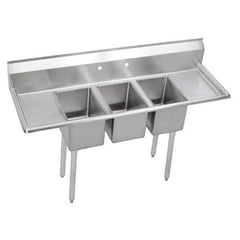 ELKAY - Stainless Steel Sinks Type: Scullery Sink Outside Length: 58 (Inch) - Exact Tooling