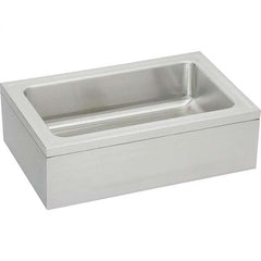 ELKAY - Stainless Steel Sinks Type: Utility Sink Outside Length: 33 (Inch) - Exact Tooling