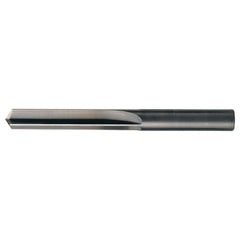 ‎3/64″ Dia. × 0.047″ Shank × 1/2″ Flute Length × 1-1/2″ OAL, 140°, Bright, 2xD Flute, Round Solid Carbide Drill - Exact Tooling