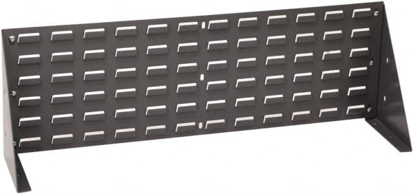 Quantum Storage - 140 Lb Capacity, 8" Deep x 27" Wide x 21" High, Static Dissipative Bench Rack - Exact Tooling