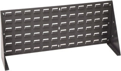 Quantum Storage - 125 Lb Capacity, 8" Deep x 36" Wide x 12" High, Steel Bench Rack - 1 Side - Exact Tooling