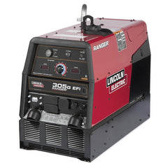 Lincoln Electric - Portable Welder/Generators; Duty Cycle: 305A DC CC/29V/100%; 300A DC CV/29V/100% ; Process: Stick, TIG, MIG, Flux Cored, Gouging ; Input Current: DC ; Output Current: DC ; Maximum Output Voltage: 230 ; Phase: Single Phase - Exact Tooling