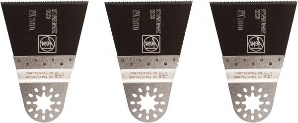 Fein - Rotary & Multi-Tool Multi-Use Saw Blade - 2-9/16" Standard E-Cut Blade, For Fein Multimaster, Wood, Drywall, Plastic Saw Blade - Exact Tooling