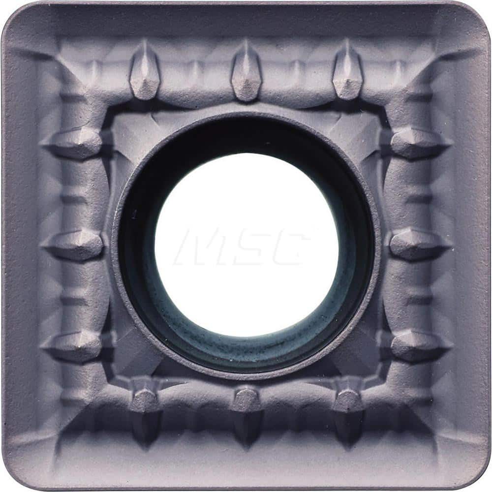 Kyocera SPMT 180616ENV PR1230 Grade PVD Carbide, Square, Positive Rake Angle, Neutral Milling Insert for Roughing in (P) Free-Cutting Steel, (P) Carbon/Alloy Steel, (P) Mold Steel and (K) Gray Cast Iron, (K) Nodular Cast Iron