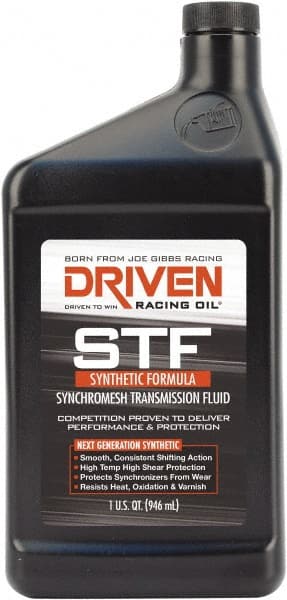 Joe Gibbs Driven Racing Oil - Multi-Purpose Transmission Fluid - 1 Qt Plastic Bottle - Exact Tooling