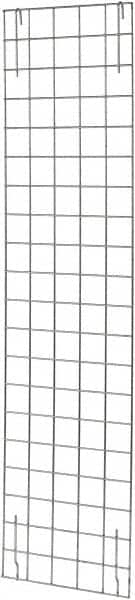 Quantum Storage - 22" Wide, Open Shelving Accessory/Component - Chrome, Chrome Finish, 62" Long, Use with Wire Shelving Units - Exact Tooling