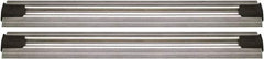 Quantum Storage - 2-1/2" Wide, Open Shelving Accessory/Component - Aluminum, Anodized Aluminum Finish, 108" Long, Use with Wire Shelving Units - Exact Tooling