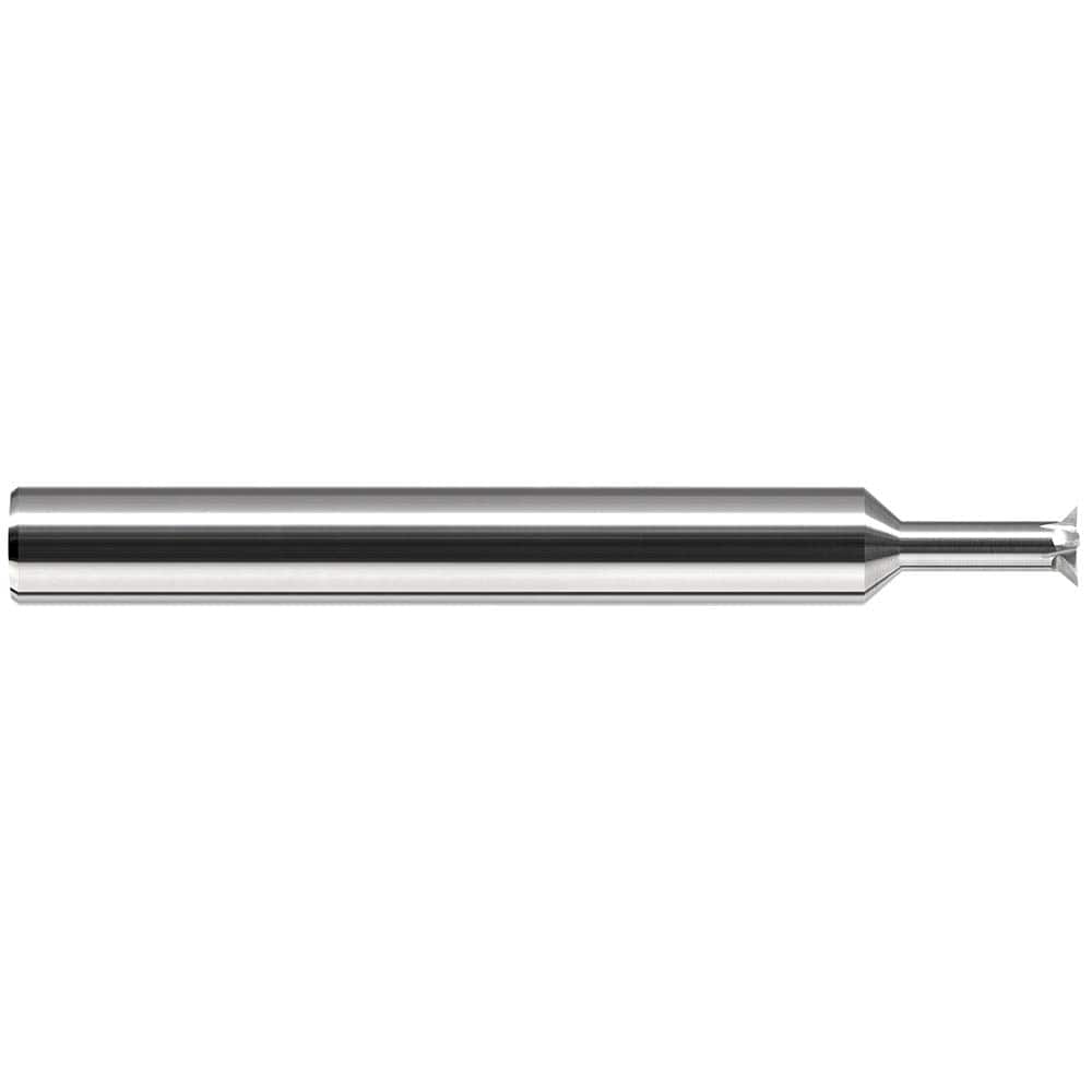 Harvey Tool - 1/2" Diam 90° 0.088" Chamfer 6-Flute Solid Carbide Back Chamfer - Exact Tooling