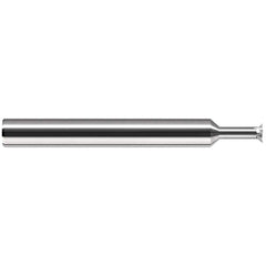 Harvey Tool - 0.08" Diam 90° 0.014" Chamfer 4-Flute Solid Carbide Back Chamfer - Exact Tooling