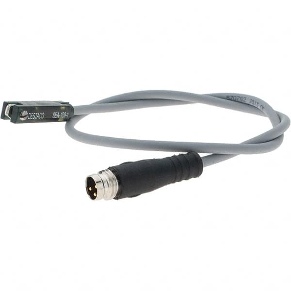 De-Sta-Co - PNP Output, 100 Max Amps, 10 to 30 Volts, Power Clamp Switch - 3 Volts Max Drop, DC Current, 11.8" Long - Exact Tooling