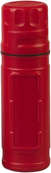 Justrite - 1 Piece Red Document Holders-Certificate/Document - 12-1/2" High x 3.73" Wide - Exact Tooling