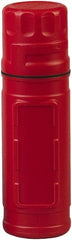 Justrite - 1 Piece Red Document Holders-Certificate/Document - 12-1/2" High x 3.73" Wide - Exact Tooling