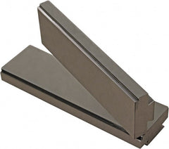 CarveSmart - 1/2" Wide x 1.725" High x 1/2" Thick, Step Vise Jaw - Hard, Steel, Fixed Jaw, Compatible with 6" Vises - Exact Tooling