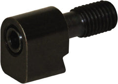 CarveSmart - 1" Wide x 3" High x 2" Thick, Flat/No Step Vise Jaw - Soft, Steel, Fixed Jaw, Compatible with 6" Vises - Exact Tooling