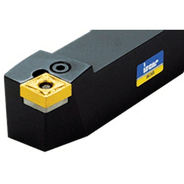 Iscar - PCBN, Right Hand Cut, 25mm Shank Height x 25mm Shank Width, Negative Rake Indexable Turning Toolholder - 150mm OAL, CN.. Insert Compatibility, Series Isoturn - Exact Tooling