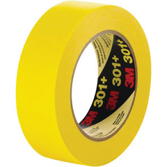3M Performance Yellow Masking Tape 301+ 36 mm × 55 m 6.3 mil - Exact Tooling