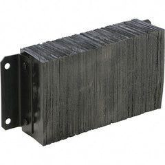 Vestil - 24 Inch Wide x 12 Inch High x 6 Inch Projection Laminated Dock Bumper - 24 Inch Wide x 12 Inch High x 6 Inch Projection Laminated Dock Bumper - Exact Tooling