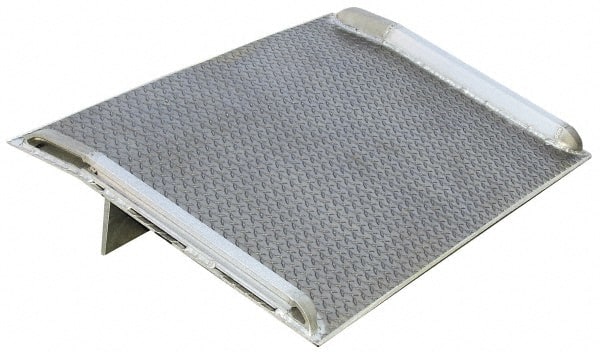 Vestil - 5,000 Lb Aluminum Dock Board - 66" Long x 54" Wide x 11" High - Exact Tooling