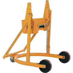 Value Collection - 1,496 Lb Load Capacity, Drum Carrier/Rotator - For 55 Gal Drums - Exact Tooling