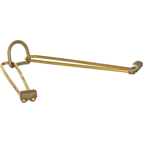 Vestil - 750 Lb Load Capacity, 30 & 55 Gal Horizontal Drum Sling - Brass Wheels - Exact Tooling