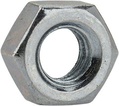Value Collection - M6x1.00 Metric Coarse Steel Right Hand Hex Nut - 10mm Across Flats, 5mm High, Hot Dipped Galvanized Finish - Exact Tooling