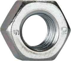 Value Collection - M8x1.25 Metric Coarse Steel Right Hand Hex Nut - 13mm Across Flats, 6.5mm High, Zinc-Plated Finish - Exact Tooling