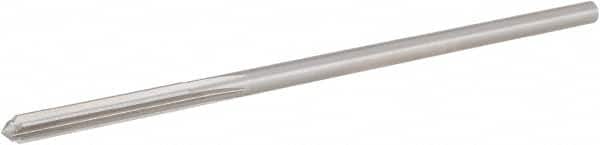 Hertel - 0.1355" High Speed Steel 4 Flute Chucking Reamer - Exact Tooling