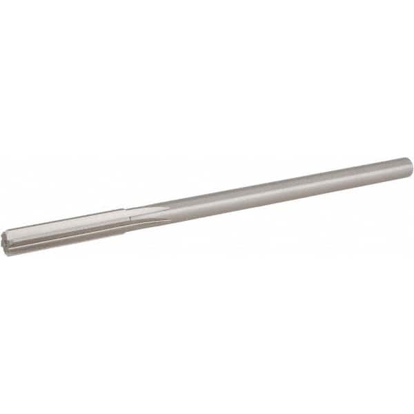 Hertel - 0.3135" Cobalt Chucking Reamer - Straight Flute, 0.2792" Straight Shank, 1-1/2" Flute Length, 6" OAL - Exact Tooling