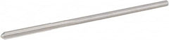 Hertel - 1.5mm Cobalt 4 Flute Chucking Reamer - Straight Flute, Straight Shank, 1/2" Flute Length, 2-1/2" OAL - Exact Tooling