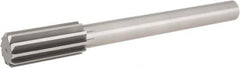 Hertel - 1-7/16" High Speed Steel 10 Flute Chucking Reamer - Exact Tooling