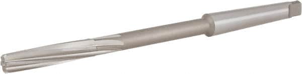 Hertel - Letter E High Speed Steel 6 Flute Chucking Reamer - Exact Tooling