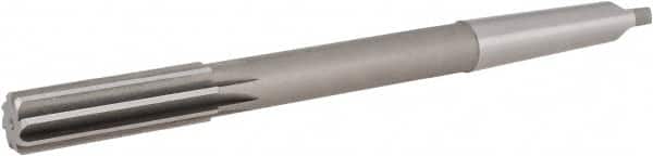 Hertel - 5/8" High Speed Steel 8 Flute Chucking Reamer - Exact Tooling