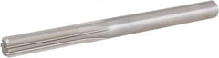 Hertel - 0.374" High Speed Steel 6 Flute Chucking Reamer - Exact Tooling
