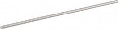 Hertel - #78 High Speed Steel Chucking Reamer - Straight Flute, 0.016" Straight Shank, 3/8" Flute Length, 7/8" OAL - Exact Tooling