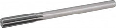 Hertel - 31/32" Cobalt Chucking Reamer - Straight Flute, 3/4" Straight Shank, 2-5/8" Flute Length, 10" OAL - Exact Tooling