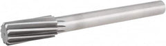Hertel - 1-1/2" High Speed Steel 10 Flute Chucking Reamer - Exact Tooling