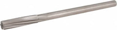 Hertel - 31/64" High Speed Steel 6 Flute Chucking Reamer - Exact Tooling