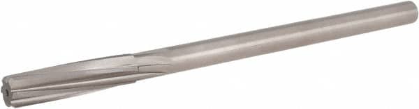 Hertel - 15/32" High Speed Steel 6 Flute Chucking Reamer - Exact Tooling