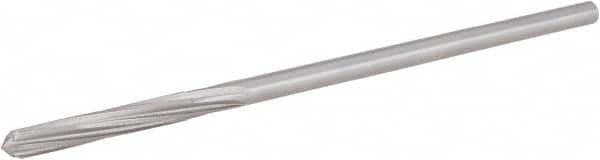 Hertel - 9/64" High Speed Steel 4 Flute Chucking Reamer - Exact Tooling