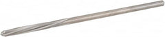Hertel - 7/64" High Speed Steel 4 Flute Chucking Reamer - Spiral Flute, 0.103" Straight Shank, 7/8" Flute Length, 3-1/2" OAL - Exact Tooling