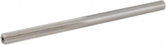 Hertel - 13/64" High Speed Steel 6 Flute Chucking Reamer - Straight Flute, 13/64" Straight Shank, 1-1/4" Flute Length, 3-5/8" OAL - Exact Tooling