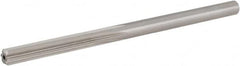 Hertel - #12 High Speed Steel 6 Flute Chucking Reamer - Exact Tooling