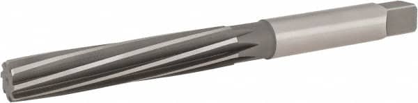 Hertel - 29/32" Diam, Straight Shank, 5" Flute, Hand Reamer - Exact Tooling