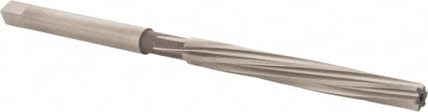 Hertel - 7/32" Diam, Straight Shank, 1.88" Flute, Hand Reamer - Exact Tooling