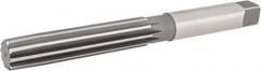 Hertel - 1-1/2" Diam, Straight Shank, 6-1/2" Flute, Hand Reamer - Exact Tooling